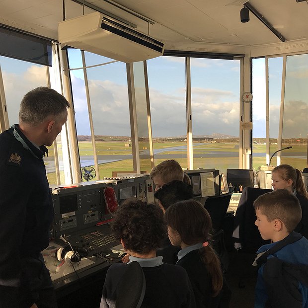 Met Office Visit at RAF Valley